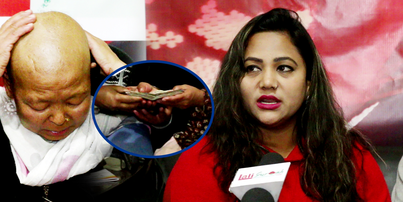 सहयोग गर्न पुगेकी लोक गायिका पूर्णकला बिसी ५० बर्षीय आमाको हालत देखेर चल्यो रुवाबासी,सम्हाल्न सकिनन् आफुलाई