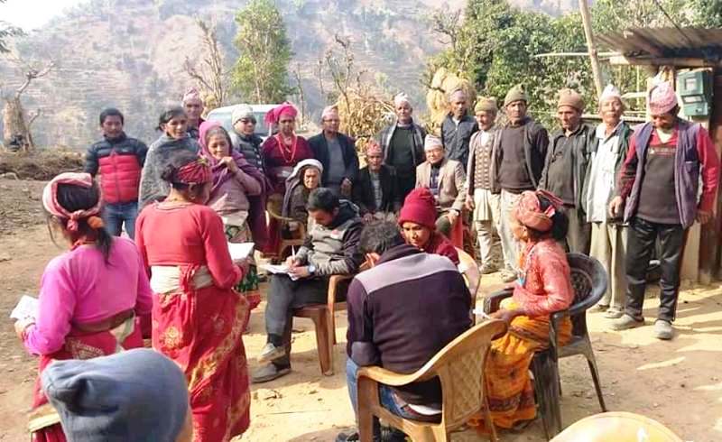 खाँडादेवी गाउँपालिकाका तीन हजार जेष्ठ नागरिकले निशुल्क स्वास्थ्य सेवा लिए