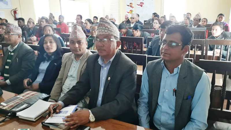 खाँडादेवी गाउँपालिकाको ५ वर्षे आवधिक योजना निर्माणका बारेमा छलफल