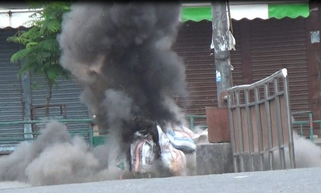 वैदेशिक रोजगार व्यवसायी गुरुङको घरमा विष्फोट,१ जना घाइते