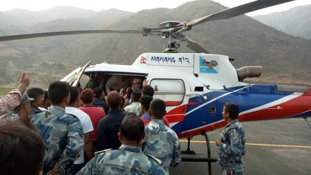 रामेछापमा भएको सवारी दुर्घटनामा वडा सदस्य गम्भिर घाइते