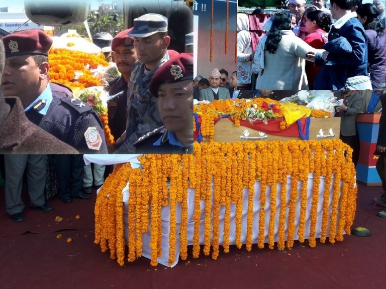 यसरि बिदाई गरेका थिए पोखरामा रविन्द्र अधिकारीलाई ,अब सम्झनामा मात्र सिमित रहे अधिकारि