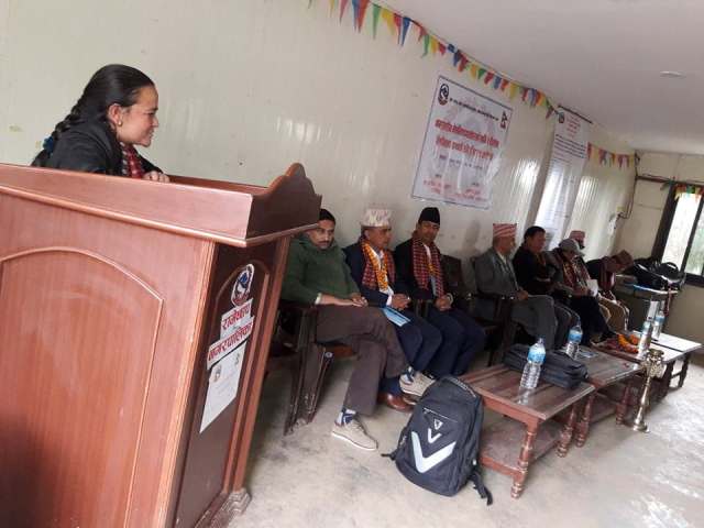 रामेछाप नगरपालिकामा मेलमिलाप सम्बन्धी अभिमुखिकरण कार्यक्रम सम्पन्न