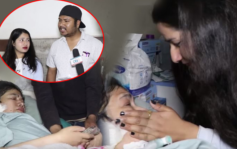 यस्तो दर्दनाक अवस्था चेली तामाङको ! “सपनाको संसार” ग्रुपबाट ३० हजार ५ सय सहयोग रकम हस्तान्तरण