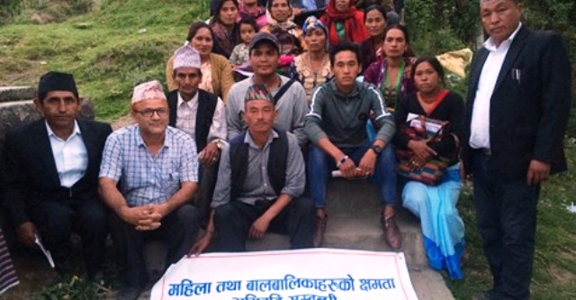 रामेछापको उमाकुण्ड गाउँपालिकाको सवै वडामा क्षमता अभिबृद्धि तालिम
