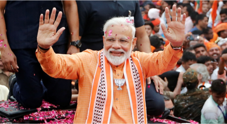 फेरी चम्कियो मोदीको भाग्य ! गान्धीले भने मैले चुनाब हारिसके ,कति सिट आयो मोदीको पोल्टामा