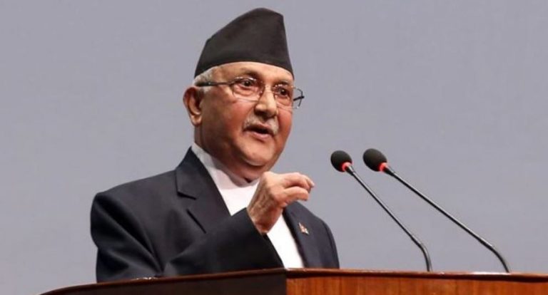 गरिबी र लोकतान्त्रिक गणतन्त्र सँगसँगै रहन सक्दैनन्  -प्रधानमन्त्री ओली