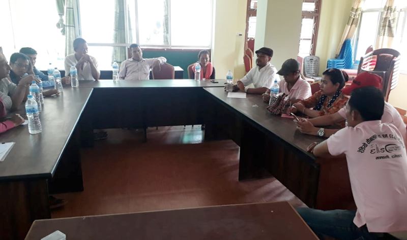 मानवअधिकार संरक्षण सञ्जाल रामेछापले अवलोकन भ्रमण गर्ने