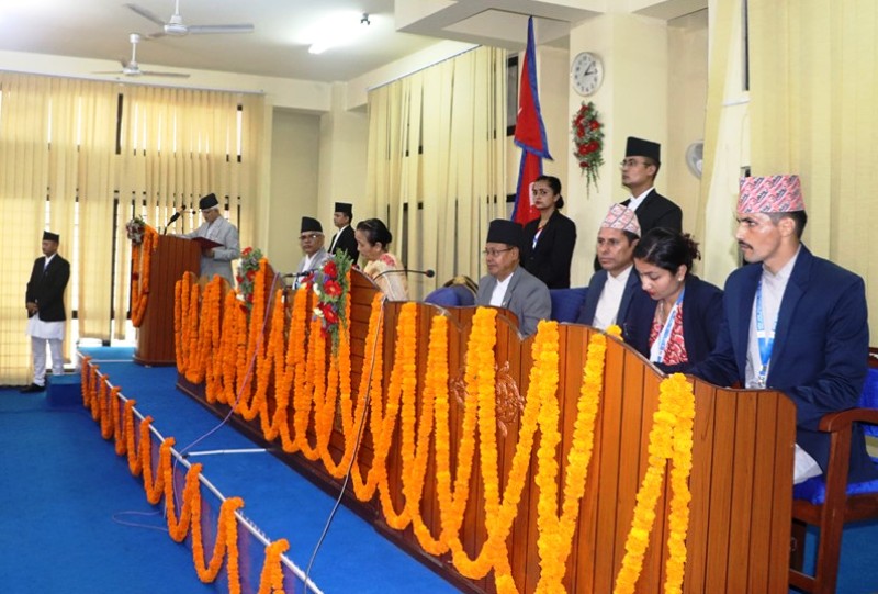 प्रदेश ३ को नीति तथा कार्यक्रम प्रस्तुत , खरको छानोदेखि पेट्रोल डिजेलबाट चल्ने गाडी हटाउने सम्म