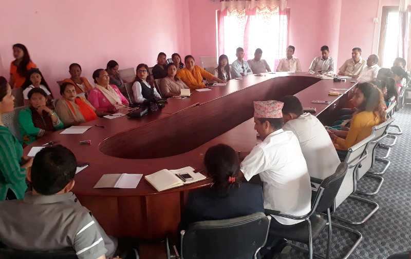 शिक्षा, स्वास्थ्य र कृषिका कार्यक्रम लाई पारदर्शी र प्रभावकारी बनाउने सरोकारवालाको प्रतिवद्धता