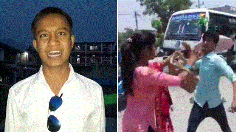 सुदूरपश्चिमको गाडी काण्ड ,झन् चर्किदै ! आमा चकार्दै यसरि हाने चड्कन चालकले-खै हाम्रो कानुन(भिडियो)