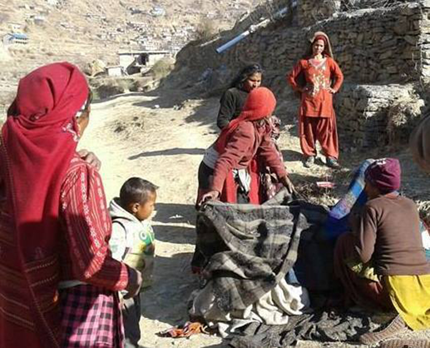 बिकट जुम्ला र सुत्केरी महिलाको अत्यधिक पिडा ! घरमै प्रसूति गराउँन बाध्य