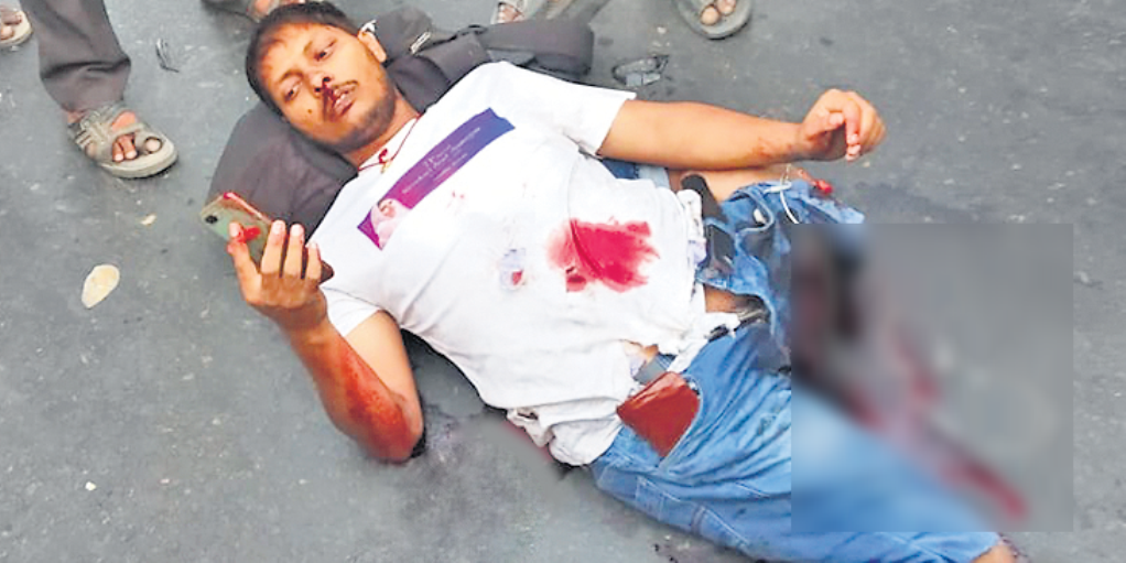 ट्रकको ठक्करबाट घाइते-श्रीमतीसंग भिडियो कल गर्दागर्दै यसरि गयो ज्यान