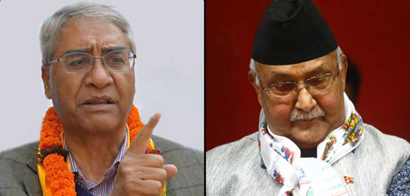 को-को थिए, एमाले ओली पक्षका देउवालाई मत दिने ?