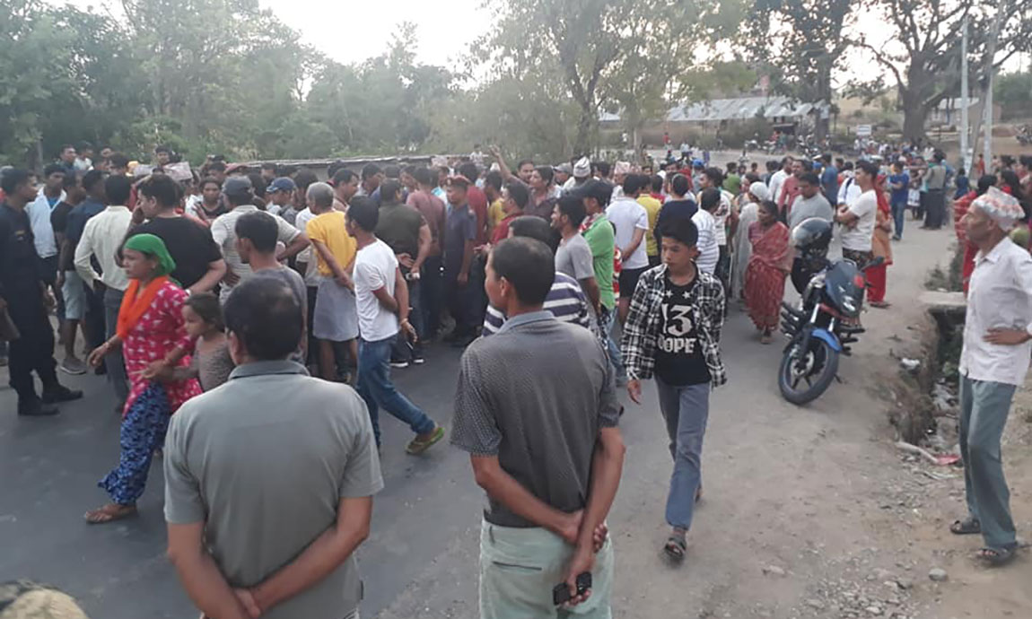 सवारी दुर्घटनामा गयो एक जना बृद्धको ज्यान