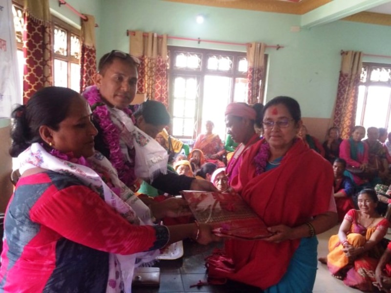 एकल महिलाहरुका लागि सिपमूलक तालिम र भवनको व्यवस्था हुुन्छ : उपप्रमुख माया कार्की