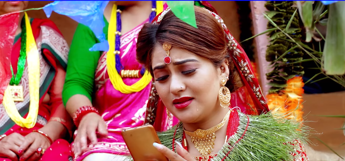 काठमाण्डौमै भयो अचम्मको बिहे !मोडल सगुन साहीले फोटो संग गरिन बिबाह!जन्ती चकित