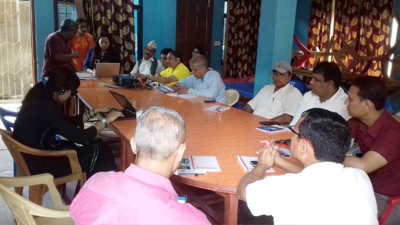 रामेछापमा अपाङ्गता समावेशी विकासका बारेमा सरोकारवालाबिच छलफल