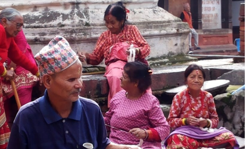 पशुपति वृद्धाश्रममा यसपालिको दशैँ