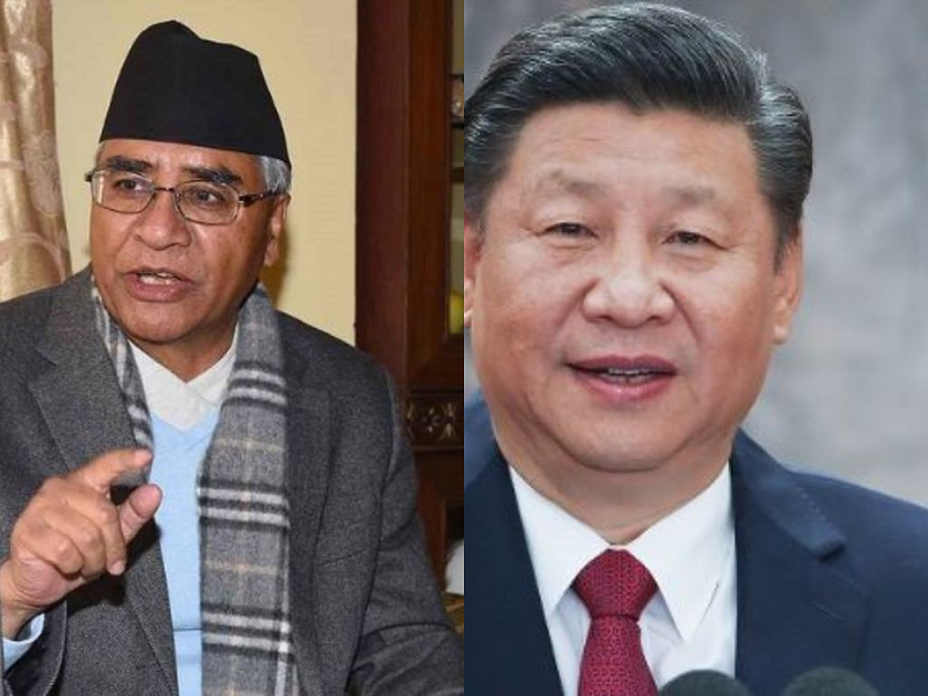 काँग्रेसका सभापति शेरबहादुर देउवा र चिनियाँ राष्ट्रपति सी जिनपिङ भेटवार्ता,गरे यस्तो सहमति,भयो खुलासा