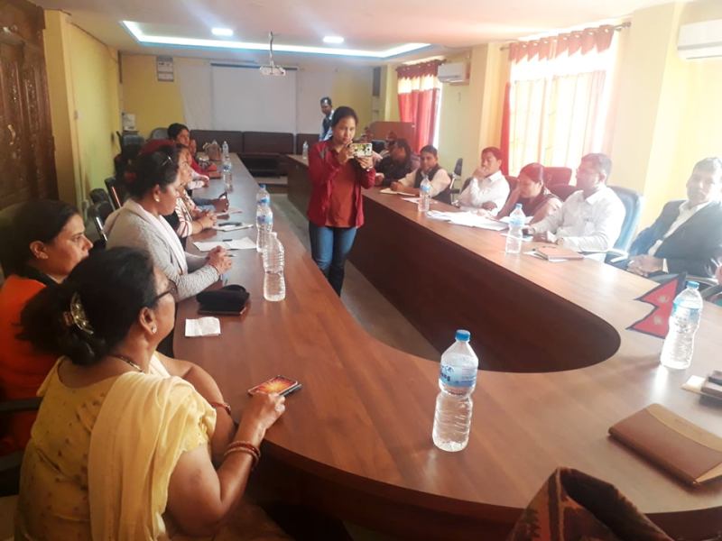 लैगिक हिँसा विरुद्धको १६ दिने अभियानमा रामेछापमा मानवअधिकार प्रवर्धनका विभिन्न कार्यक्रम हुने