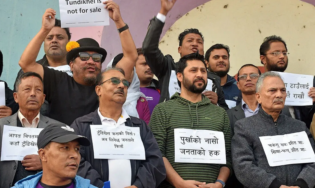 यसरि ओर्लिए जनसागर सहित रवी लामिछाने,बाबुराम भट्टराई, गगन थापा