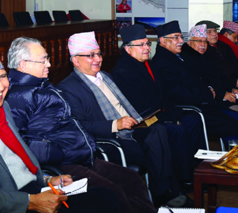 ल,म्बियो नेकपा स्थायी समिति बैठक