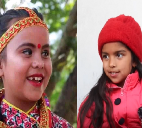 कमला घिमिरेसंग न ज दाज्नुहोस भन्दै ८ बर्षिय आयुषा फेरी मिडियामा,यस्तो छ उनको प्रतिभा(भिडियो)