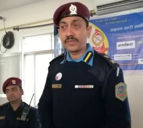 बरु जिल्ला छाड्छु , राजनैतिक दवाबमा काम गर्दिन : रामेछापका प्रहरी प्रमुख पाठक