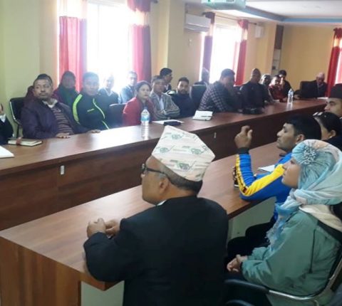 सुशासनका औजार र मन्थली नगरपालिकाको सुशासन सम्बन्धि ऐनको अभिमुखिकरण
