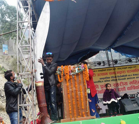 तीन महिनामा बन्यो ८० किलो, १० फिट अग्लो खुकुरी