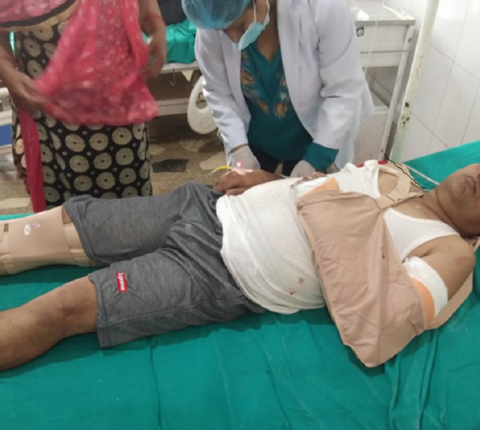कार्यालयमै र,ड र लाठी प्र,हार!वडाध्यक्षको झन्डै गयो ज्या न