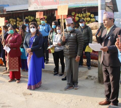 मन्थली नगरपालिकामा लैङ्गिक हिंसा विरुद्धको १६ दिने अभियानः सबैखाले हिंसा अन्त्य गर्नुपर्नेमा जोड