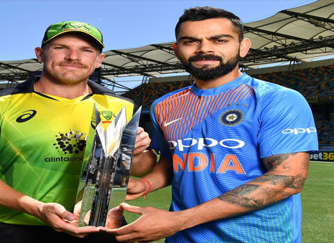 अस्ट्रेलिया र भारतबीचको टी-२० श्रृंखला आजदेखि