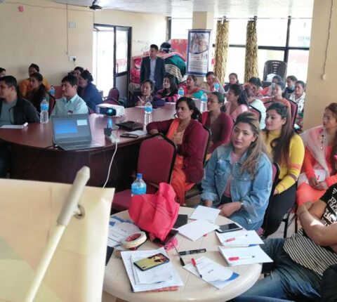 अभिकर्तालाई रिफ्रेसमेन्ट तथा मोटिभेसन तालिम
