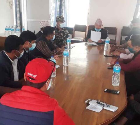 रामेछापमा थप स्वास्थ्य सुरक्षा सतर्कता बढाइदै