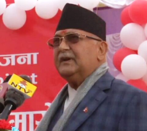 पहाड र तराईलाई जोड्न सुनकोशी–मरिण डाइभर्सन कोशेढुंगा : प्रधानमन्त्री ओली