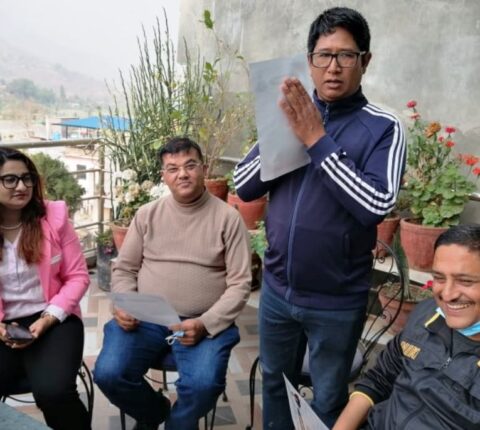 सुमित श्रेष्ठद्धारा पत्रकार महासंघ रामेछापको अध्यक्षमा उम्मेद्वारी घोषणा