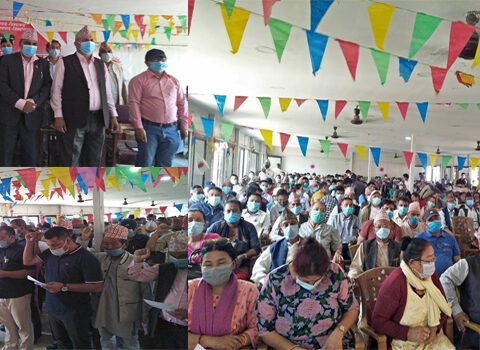 आज यसरी सम्झियो.. एमाले कार्यकर्ताले देबशंकर र शान्ति पौडेललाई (भिडियो सहित)