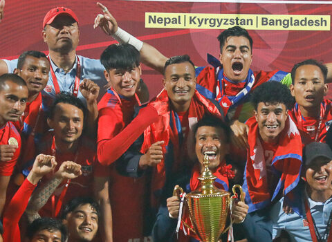 फिफा वरीयतामा नेपालको ३ स्थान सुधारः बेल्जियम शीर्ष स्थानमा कायमै