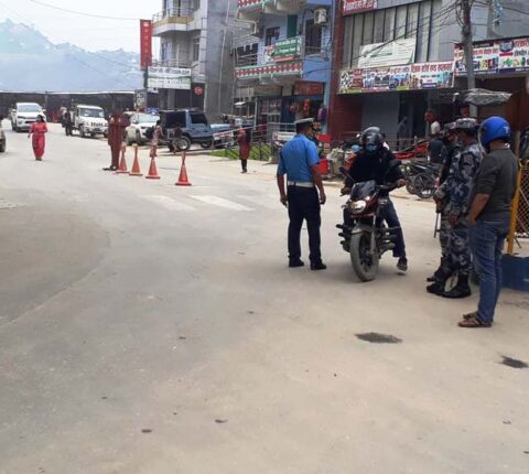 कोरोना नियन्त्रणका लागि रामेछापमा निषेधाज्ञा एक साता थप