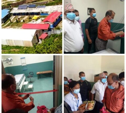 प्राथमिक स्वास्थ्य केन्द्र मन्थलीमा एक्सरे र फार्मेसी सेवा : साउनबाट १५ बेडको अस्पतालमा स्तरोन्नति