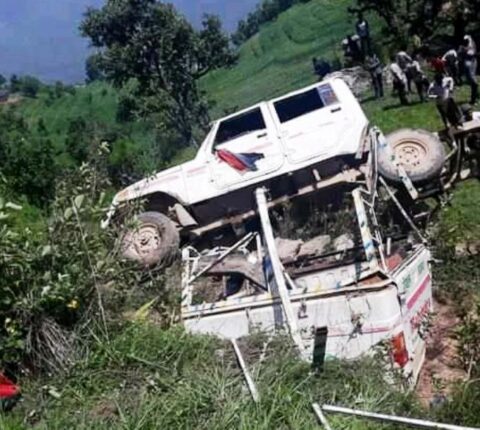 जिप दुर्घटना हुँदा तीन जनाको ज्यान गयो