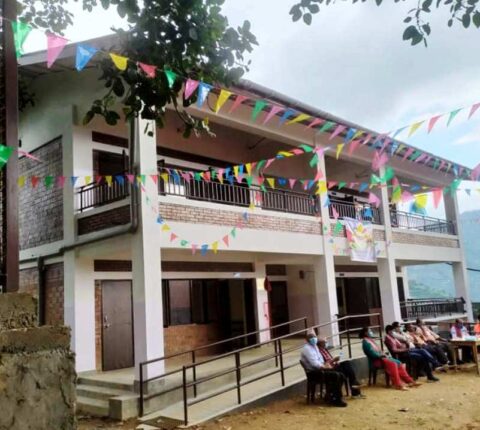 दुई करोड ९८ लाख रुपियाँ लागतमा बन्यो विद्यालय भवन