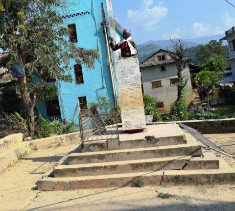 काँग्रेसलाई गिज्याउदै बीपीको सालिक