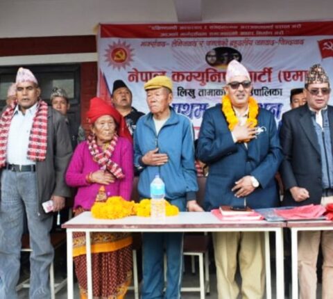 लिखुतामाकोसीमा एमालेको नयाँ नेतृत्व : अध्यक्षमा तामाङ र सचिवमा बोहोरा