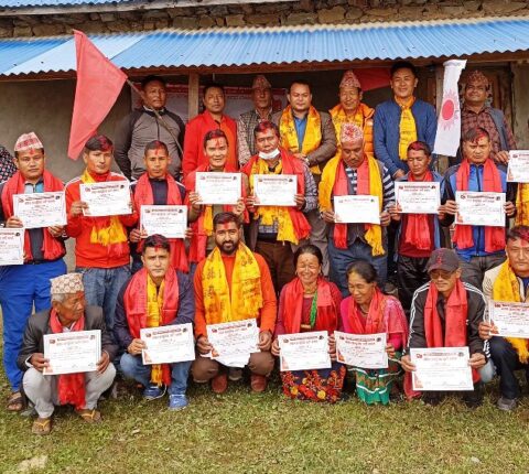 नागदहमा सोमबहादुर तामाङको अध्यक्षतामा एमालेको नयाँ नेतृत्व