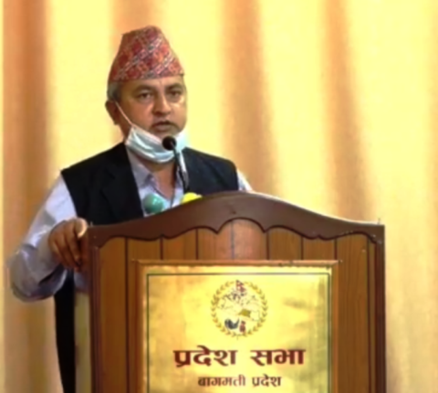 बागमती प्रदेशका आर्थिक मामिलामन्त्री जम्कट्टेल भोली रामेछाप आउने