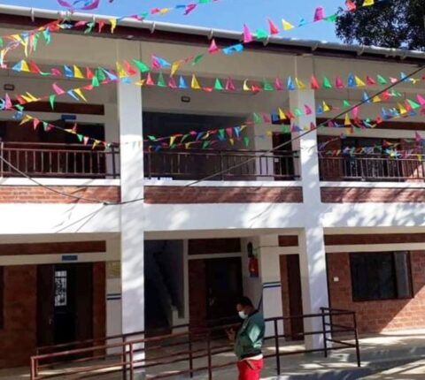 भूजीमा बन्यो नयाँ विद्यालय भवन