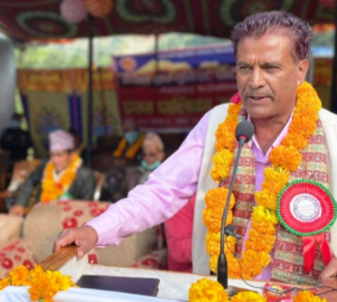 एमाले दोलखाका अध्यक्ष ईश्वर चन्द्र पोखरेलद्धारा राजिनामा